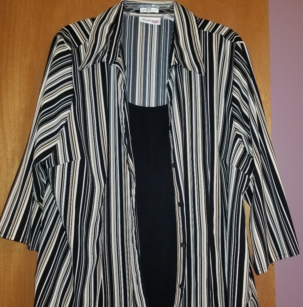 Button up w/attached lightweight tank